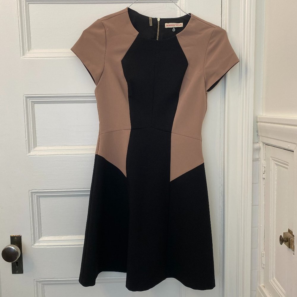 Rebecca Taylor Fit and Flare Cocktail Dress